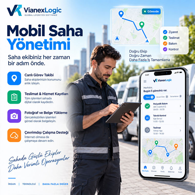 Mobil Saha Yönetimi (Mobil App)